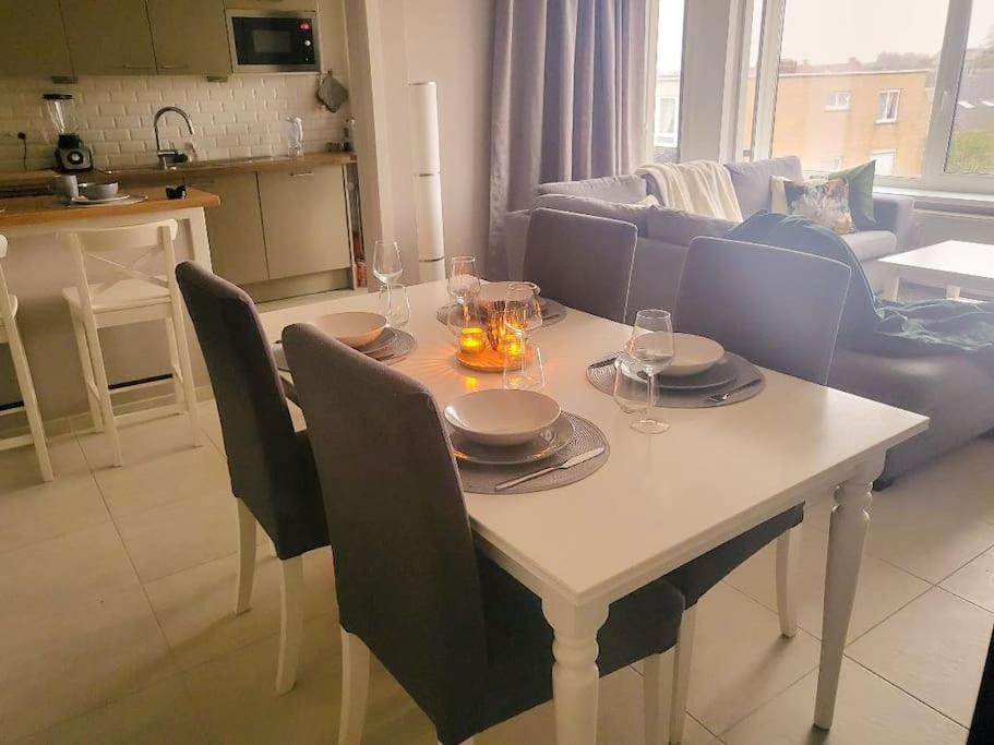 Gezellig Appartement In Brugge, Nabij Damme. Kültér fotó